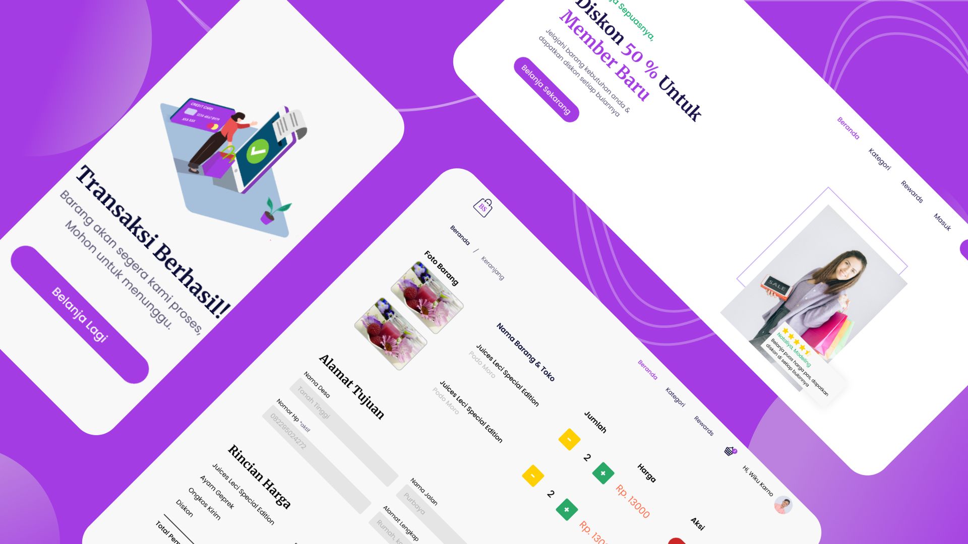 BuanaStore Application Integrated With Payment Gateway